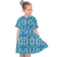 Abstract pattern geometric backgrounds   Kids  Sailor Dress