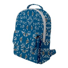 Abstract pattern geometric backgrounds   Flap Pocket Backpack (Large)