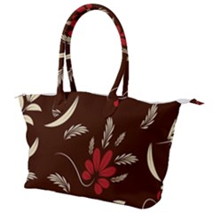 Sfolk Flowers Print Floral Pattern Ethnic Art Canvas Shoulder Bag by Eskimos