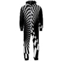 3d optical illusion, dark hole, funny effect Hooded Jumpsuit (Men) View1