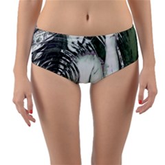 Broadcaster Reversible Mid-waist Bikini Bottoms by MRNStudios