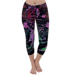 Doppler Ultrasound Capri Winter Leggings  by MRNStudios