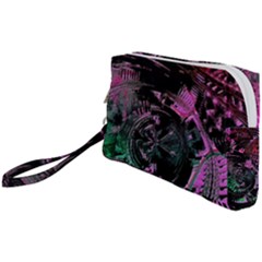 Doppler Ultrasound Wristlet Pouch Bag (small) by MRNStudios