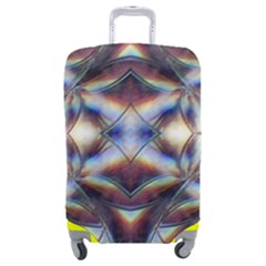 Diamonds And Flowers Luggage Cover (medium) by MRNStudios