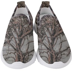 Big Tree Photo Illustration Kids  Slip On Sneakers by dflcprintsclothing
