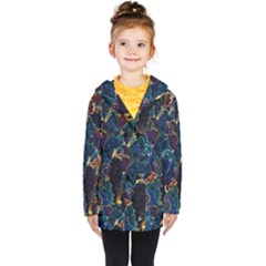 Oil Slick Kids  Double Breasted Button Coat by MRNStudios