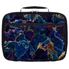 Oil Slick Full Print Lunch Bag by MRNStudios