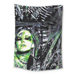 Dubstep Alien Medium Tapestry by MRNStudios