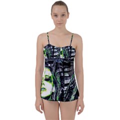 Dubstep Alien Babydoll Tankini Set by MRNStudios