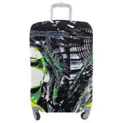 Dubstep Alien Luggage Cover (medium) by MRNStudios