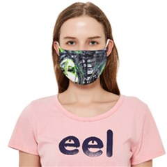 Dubstep Alien Cloth Face Mask (adult) by MRNStudios