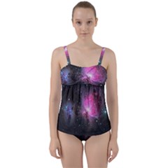 M42 Twist Front Tankini Set by idjy