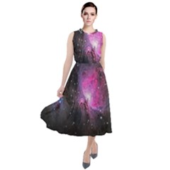 Orion (m42) Round Neck Boho Dress