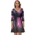 Orion (M42) Shoulder Cut Out Zip Up Dress View1