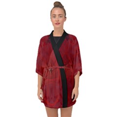 Will Power Half Sleeve Chiffon Kimono by ramblevibes