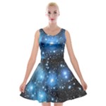 Pleiades (M45) Velvet Skater Dress