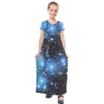 Pleiades (M45) Kids  Short Sleeve Maxi Dress