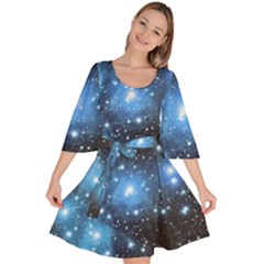 Pleiades (M45) Velour Kimono Dress