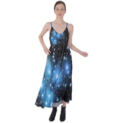 Pleiades (m45) Tie Back Maxi Dress
