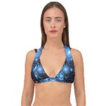 M45 Double Strap Halter Bikini Top