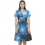 Pleiades (M45) Short Sleeve Waist Detail Dress