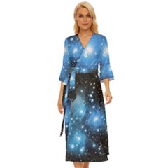 Pleiades (M45) Midsummer Wrap Dress