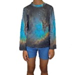 Pacman Nebula (NGC281) Kids  Long Sleeve Swimwear