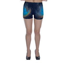 Pacman Nebula (ngc281) Skinny Shorts