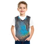 Pacman Nebula (NGC281) Kids  Basketball Tank Top