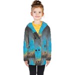 Pacman Nebula (NGC281) Kids  Double Breasted Button Coat