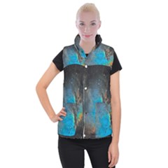 Pacman Nebula (ngc281) Women s Button Up Vest