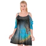 Pacman Nebula (NGC281) Cutout Spaghetti Strap Chiffon Dress