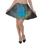 Pacman Nebula (NGC281) Velvet Skater Skirt