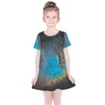 Pacman Nebula (NGC281) Kids  Simple Cotton Dress