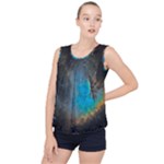 Pacman Nebula (NGC281) Bubble Hem Chiffon Tank Top