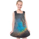 Pacman Nebula (NGC281) Kids  Cross Back Dress