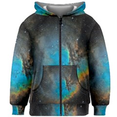 Pacman Nebula (ngc281) Kids  Zipper Hoodie Without Drawstring