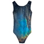 Pacman Nebula (NGC281) Kids  Cut-Out Back One Piece Swimsuit