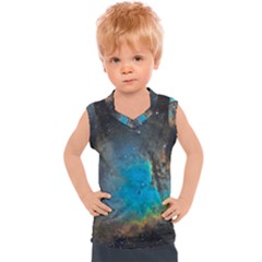 Pacman Nebula (ngc281) Kids  Sport Tank Top