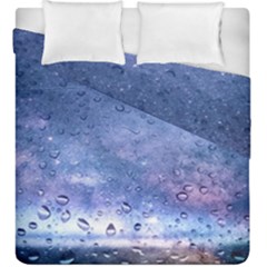 Gouttes D eau Galaxy Duvet Cover Double Side (king Size)