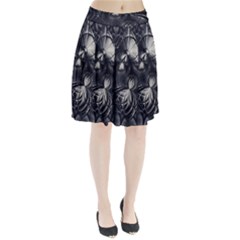 Charcoal Faker Pleated Skirt by MRNStudios