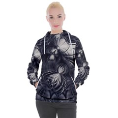 Charcoal Faker Women s Hooded Pullover