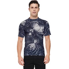 Charcoal Faker Men s Short Sleeve Rash Guard by MRNStudios