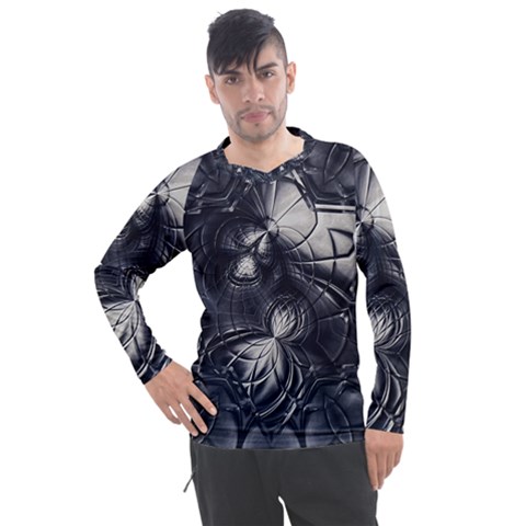 Charcoal Faker Men s Pique Long Sleeve Tee by MRNStudios