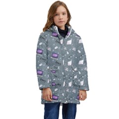 Office Works Kid s Hooded Longline Puffer Jacket by SychEva