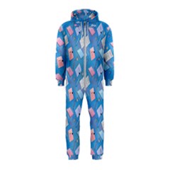 Notepads Pens And Pencils Hooded Jumpsuit (kids) by SychEva