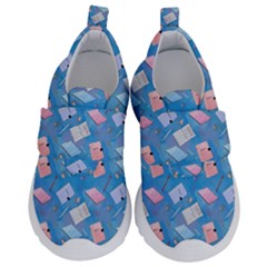Notepads Pens And Pencils Kids  Velcro No Lace Shoes by SychEva