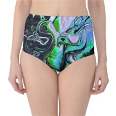 Glam Rocker Classic High-waist Bikini Bottoms by MRNStudios