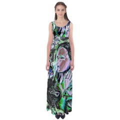 Glam Rocker Empire Waist Maxi Dress