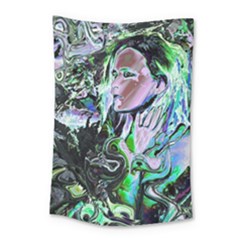 Glam Rocker Small Tapestry by MRNStudios